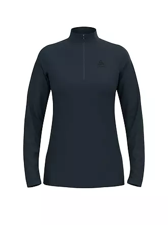 ODLO | Camiseta interior con cremallera Essential Light para mujer | dunkelblau